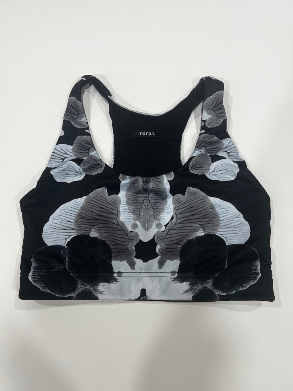 Terez Rorschach Inkblot Activewear Bra